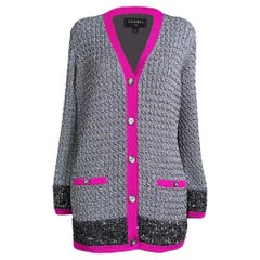 CHANEL 6K$ New Sequin Embellished Jacket 40 FR