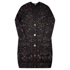 Chanel 6K$ Sequinned Cardi Coat 34 FR