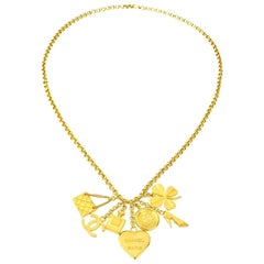 Chanel 7 Lucky Charm Necklace