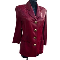 Chanel 1990’s leather jacket