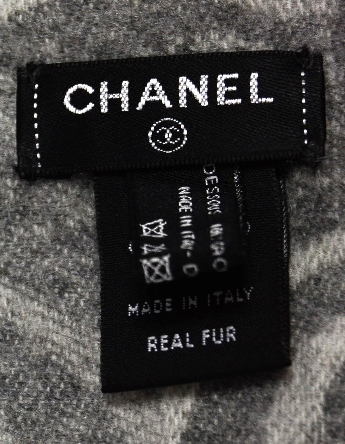 chanel blanket throw