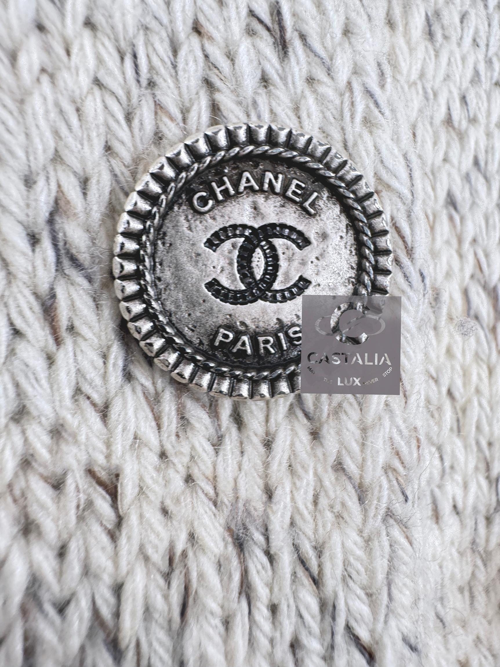 Chanel 7K$ Embellished Cashmere Cardi Coat 10