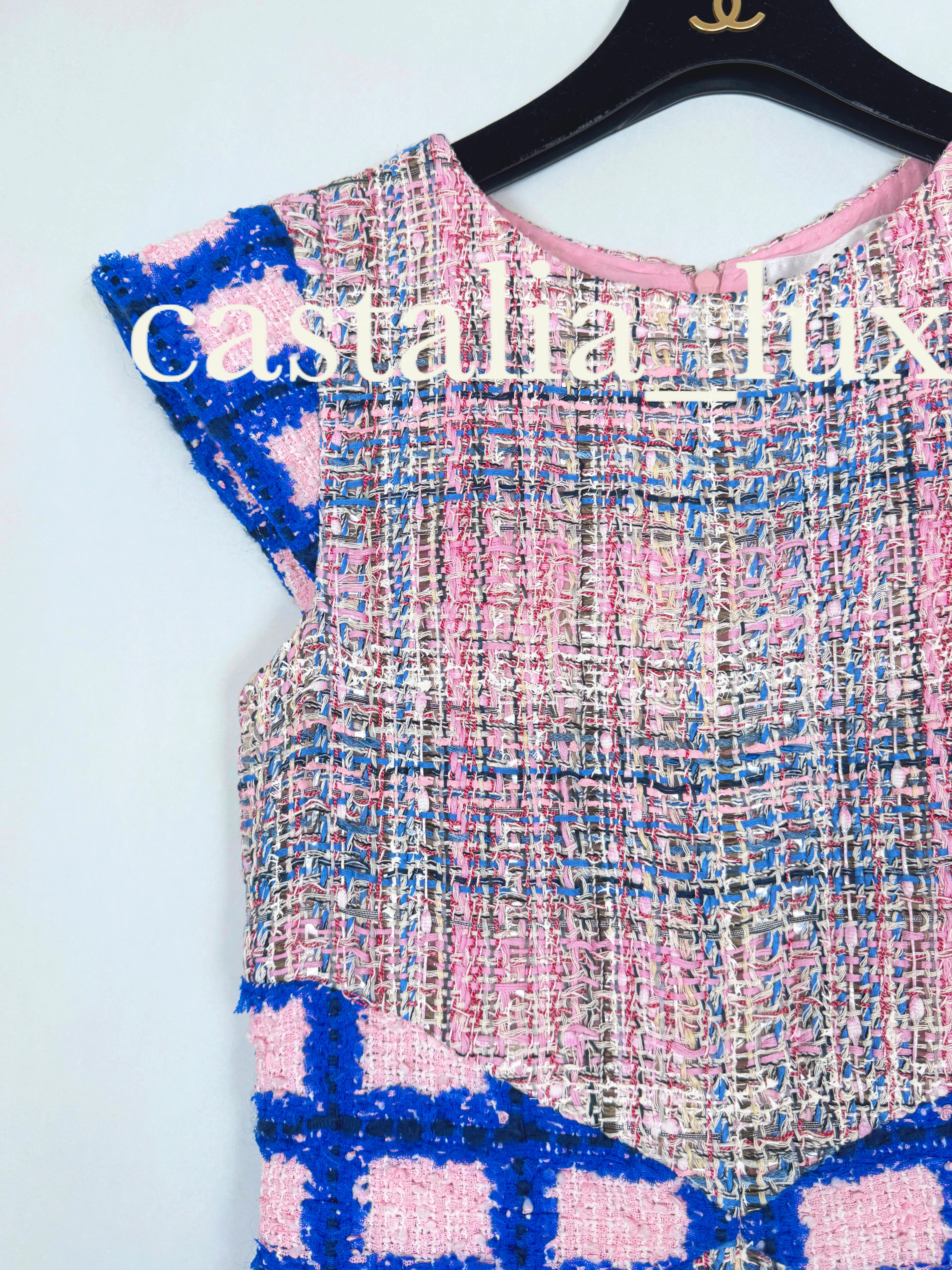 Vestido de tweed Chanel 7K$ Nueva Pasarela Primavera 2018 5