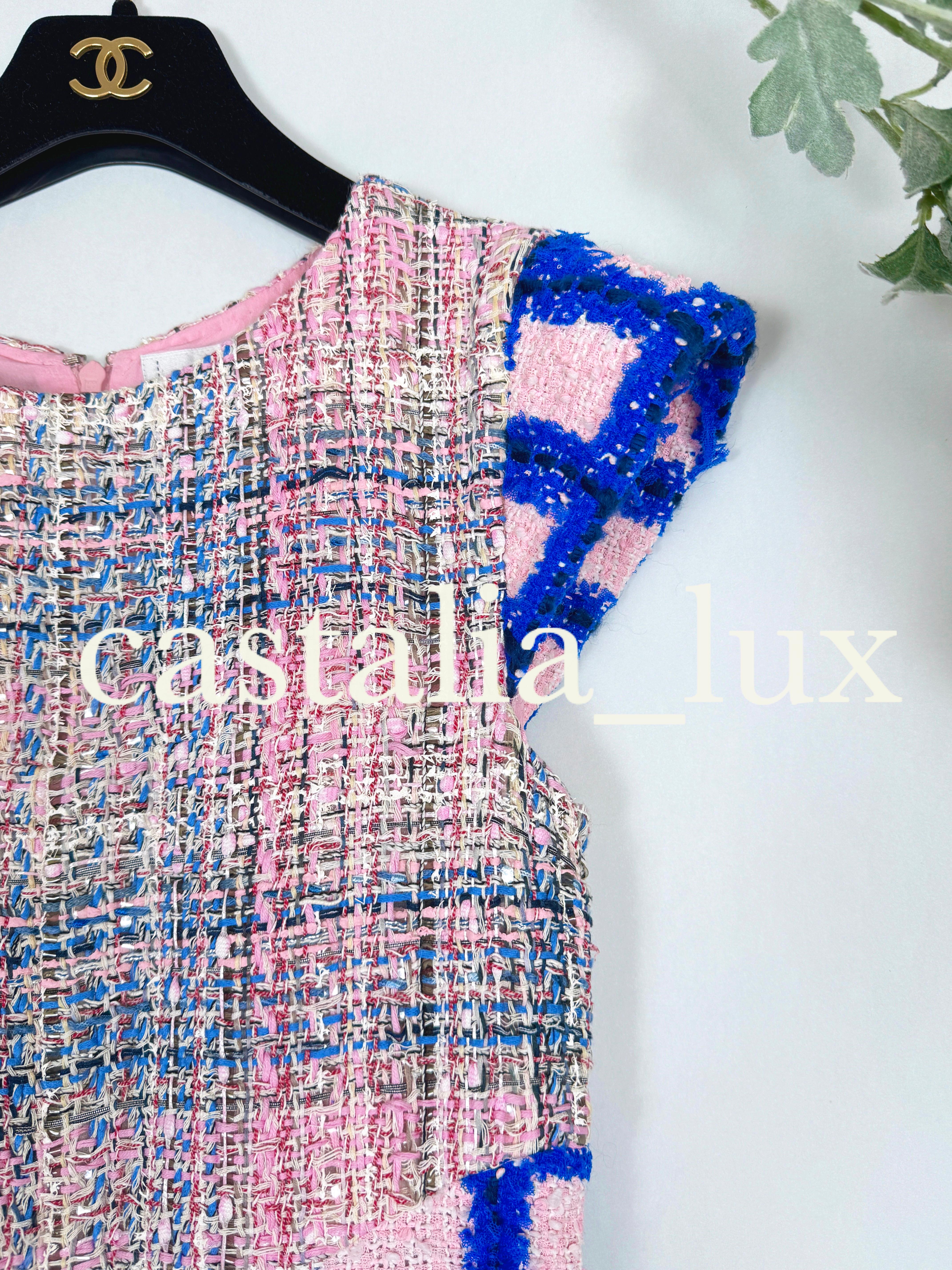 Vestido de tweed Chanel 7K$ Nueva Pasarela Primavera 2018 6