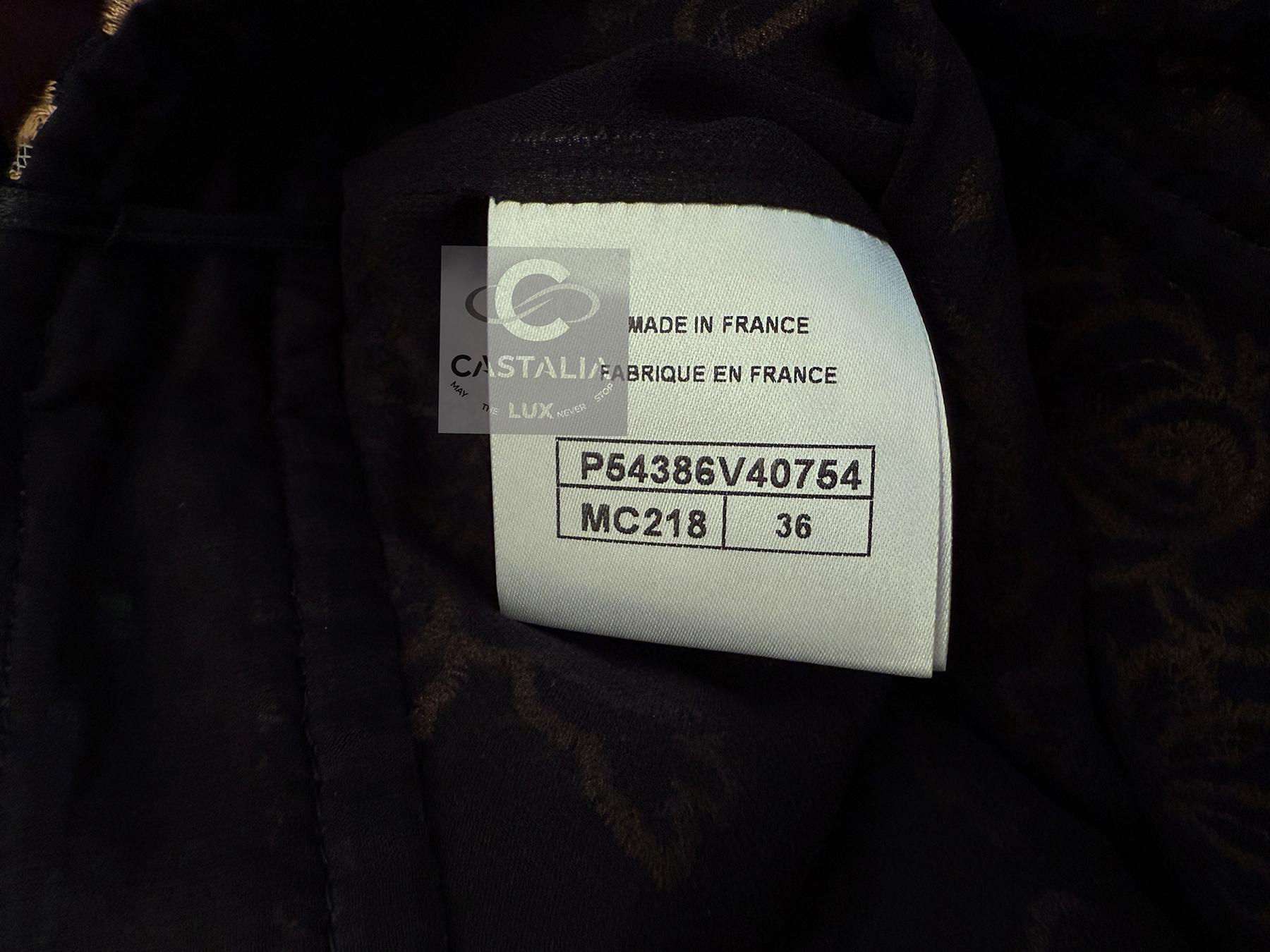 Chanel 7K$ New Exquisite Embroidery and Lace Trousers 7