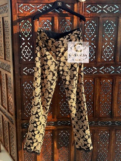 Chanel 7K$ New Exquisite Embroidery and Lace Trousers