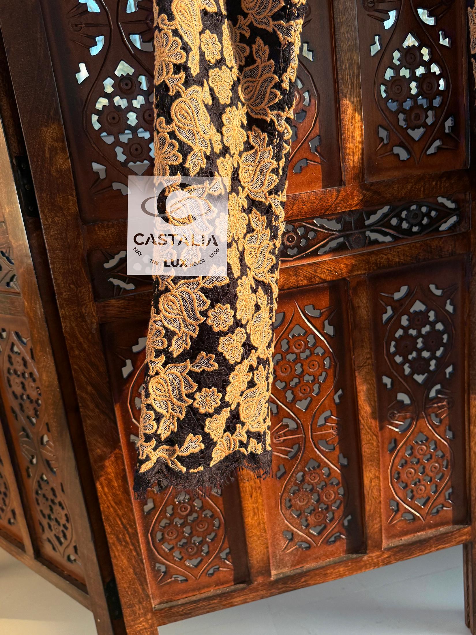 Chanel 7K$ New Exquisite Embroidery and Lace Trousers 1