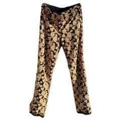 CHANEL 7K$ New Paris / ROME Embroidered Trousers 36 FR