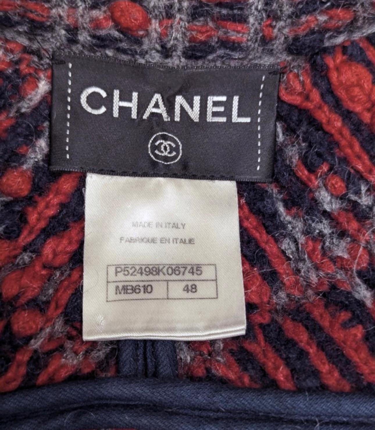 Chanel 7K$ Paris / Salzburg Cardi Coat 48 FR 3