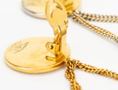 Chanel 80's Flap Bag Clip Earrings