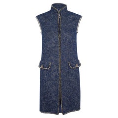 Chanel 8K$ CC Buttons Shimmering tweed Jacket Vest