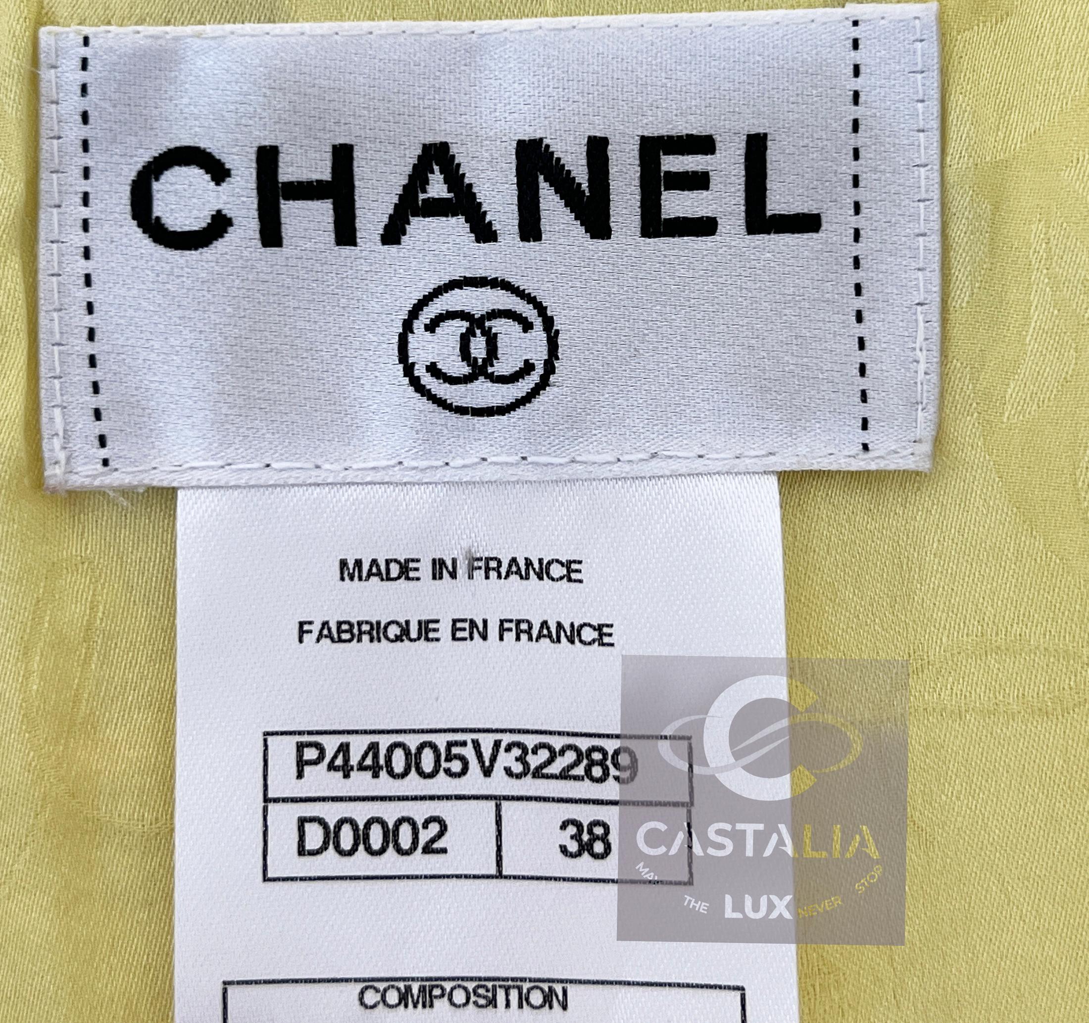 Chanel 8K$ CC Jewel Gripoix Buttons Tweed Dress 38 FR 7