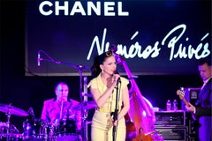 Chanel 8K$ CC Jewel Gripoix Buttons Tweed Dress 38 FR