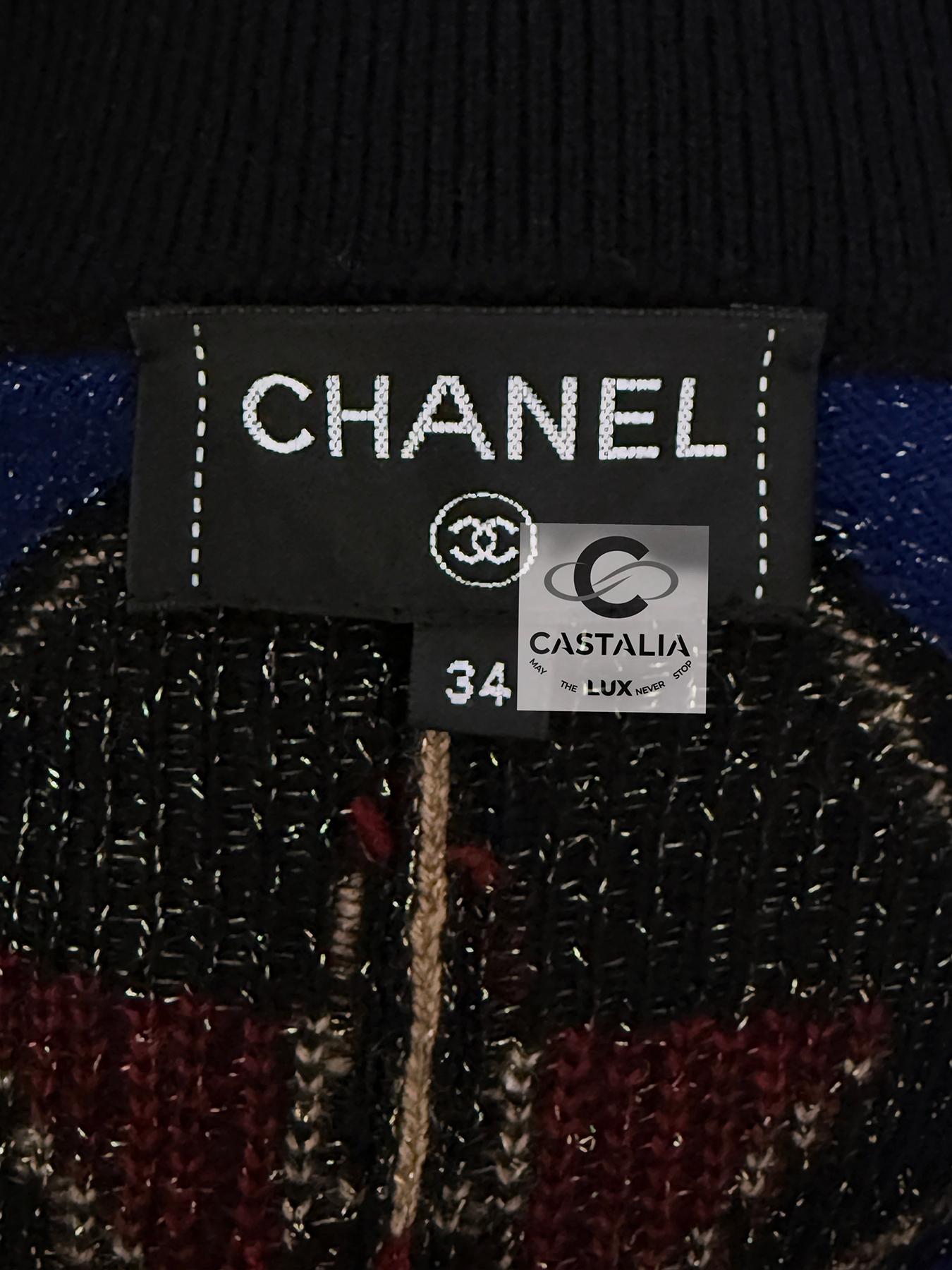 Chanel 8K$ CC Skarabäus Maxi-Kaschmirmantel 9
