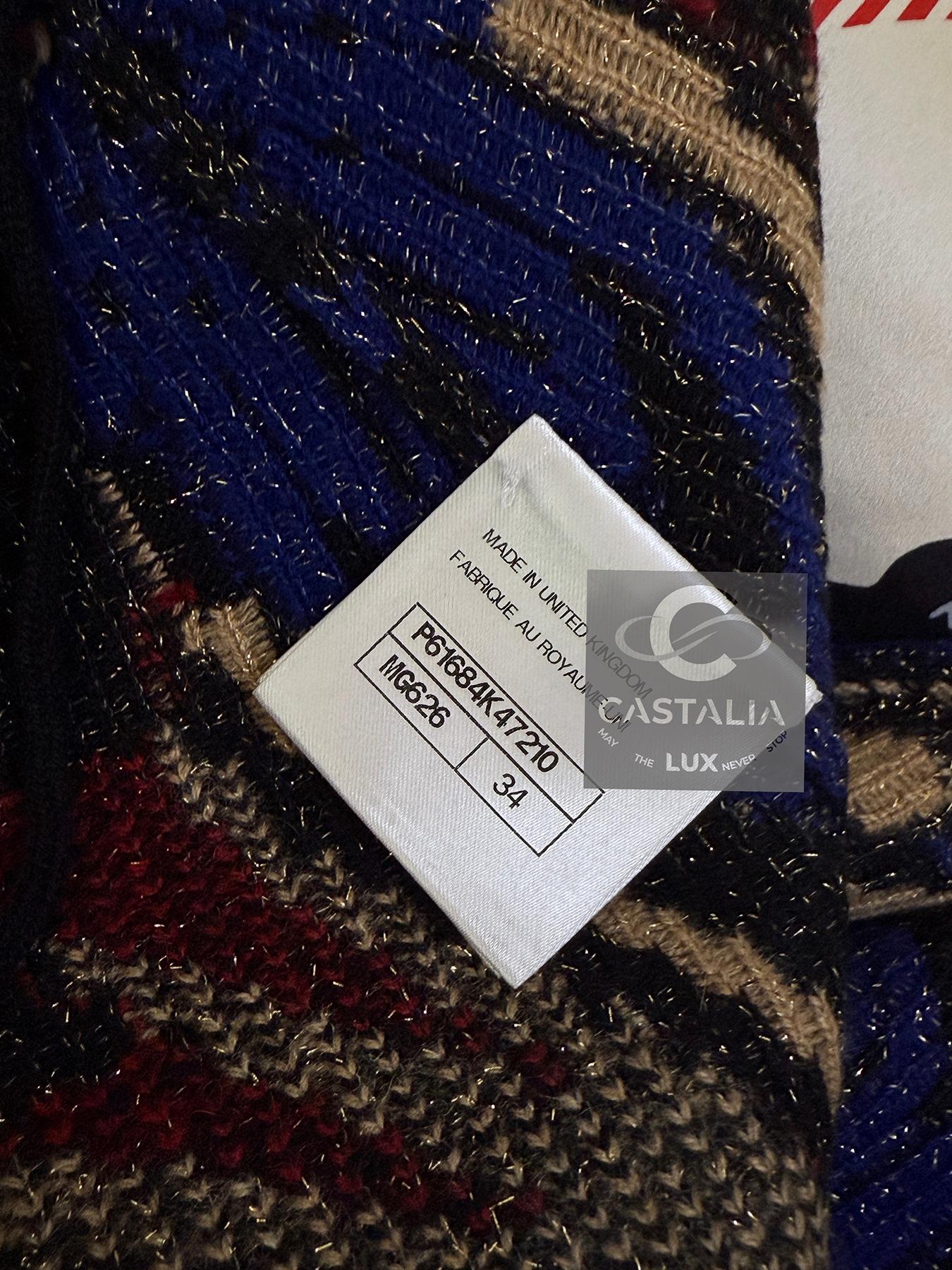 Chanel 8K$ CC Skarabäus Maxi-Kaschmirmantel 10