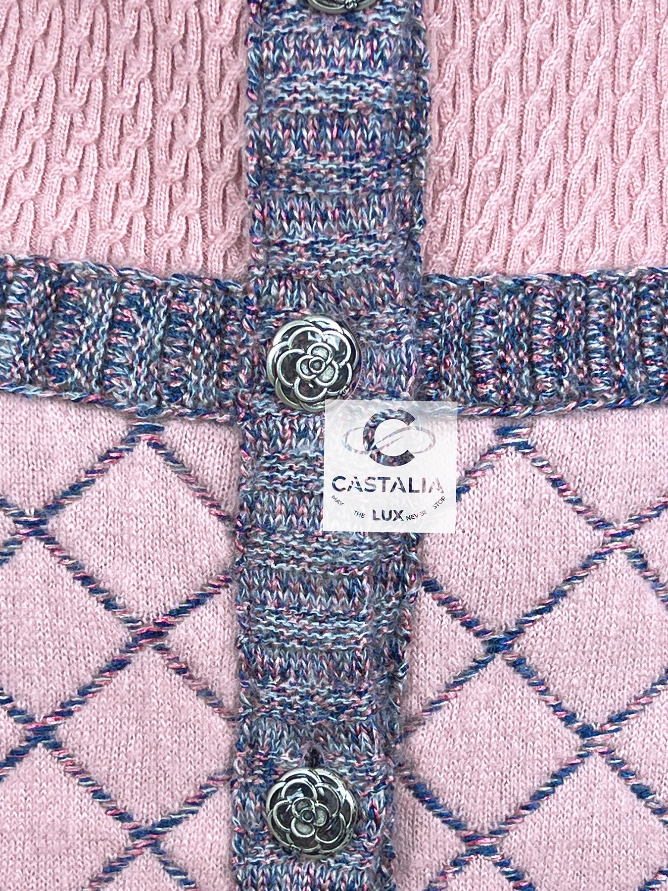 Chanel 8K$ Coco Brasserie Pastel Pink Jacket Dress 3