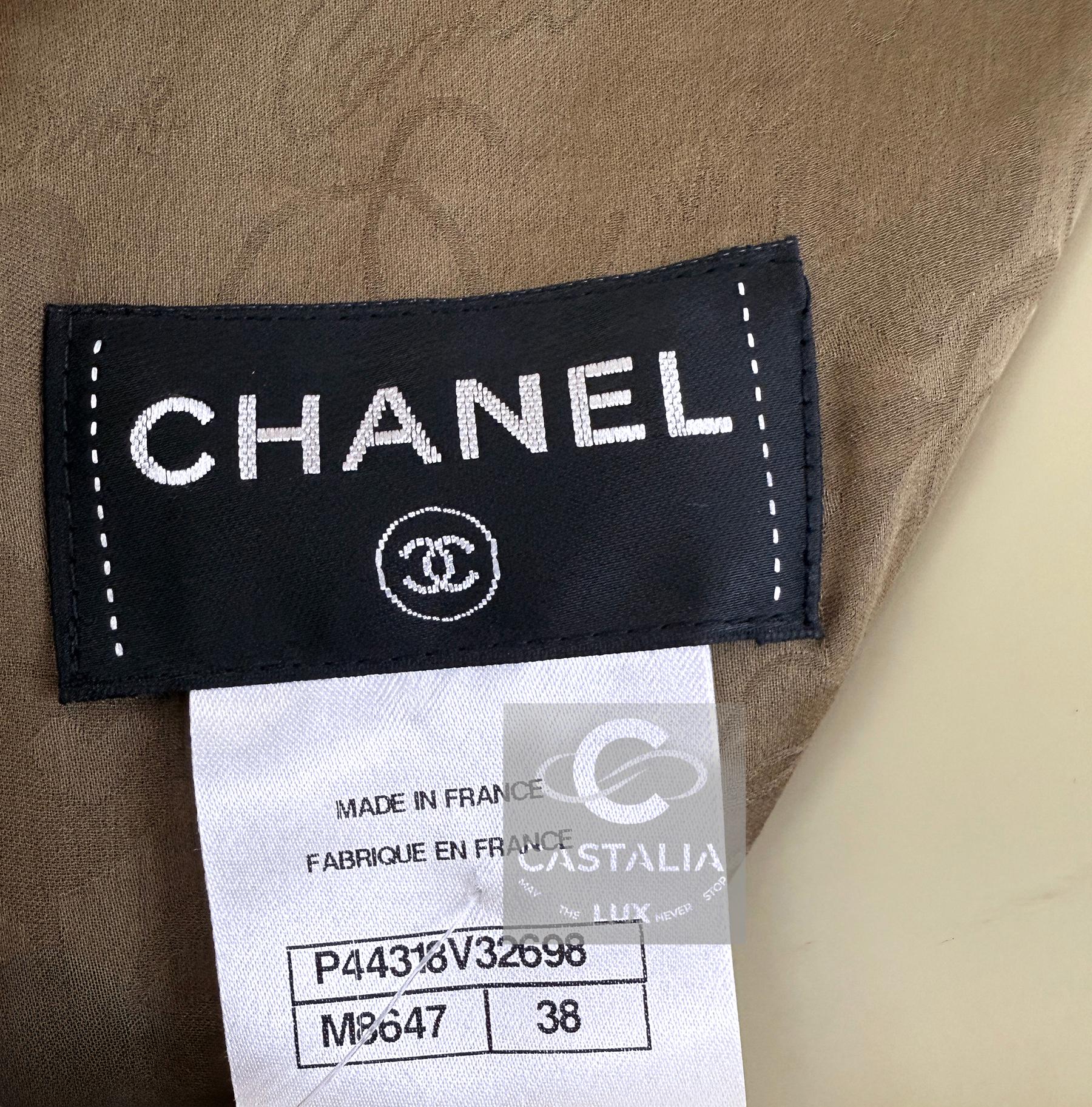 CHANEL 8K$ New Autumnal Cézanne Palette Tweed Kleid  38 FR im Angebot 10