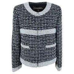 Chanel 8K$ New Black Lesage Tweed Jacket