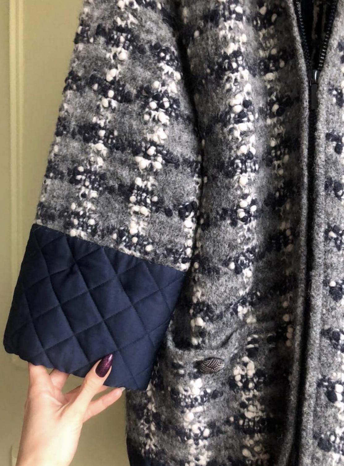 Chanel 8K$ New Boucle Tweed Coat 1