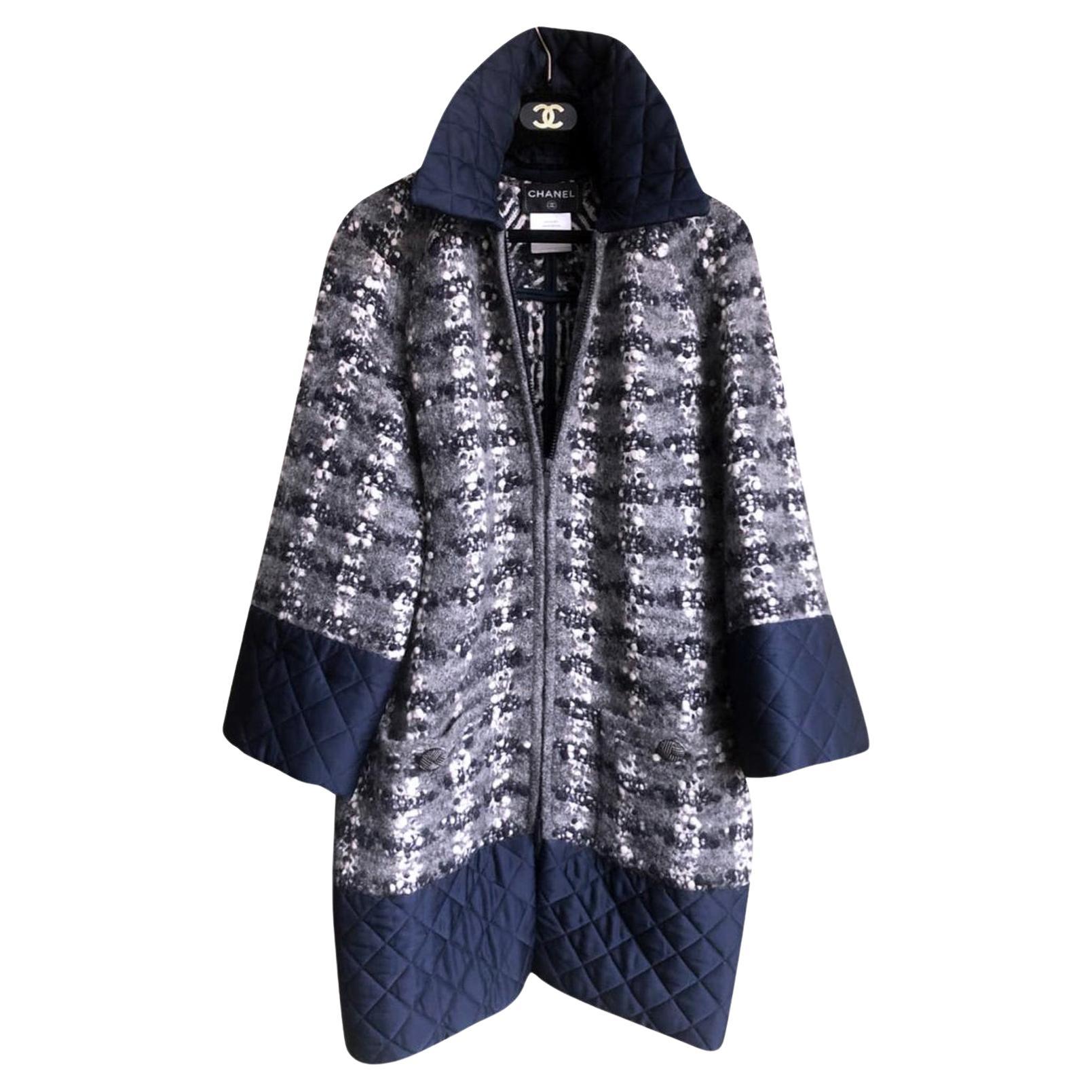 Chanel 8K$ New Boucle Tweed Coat