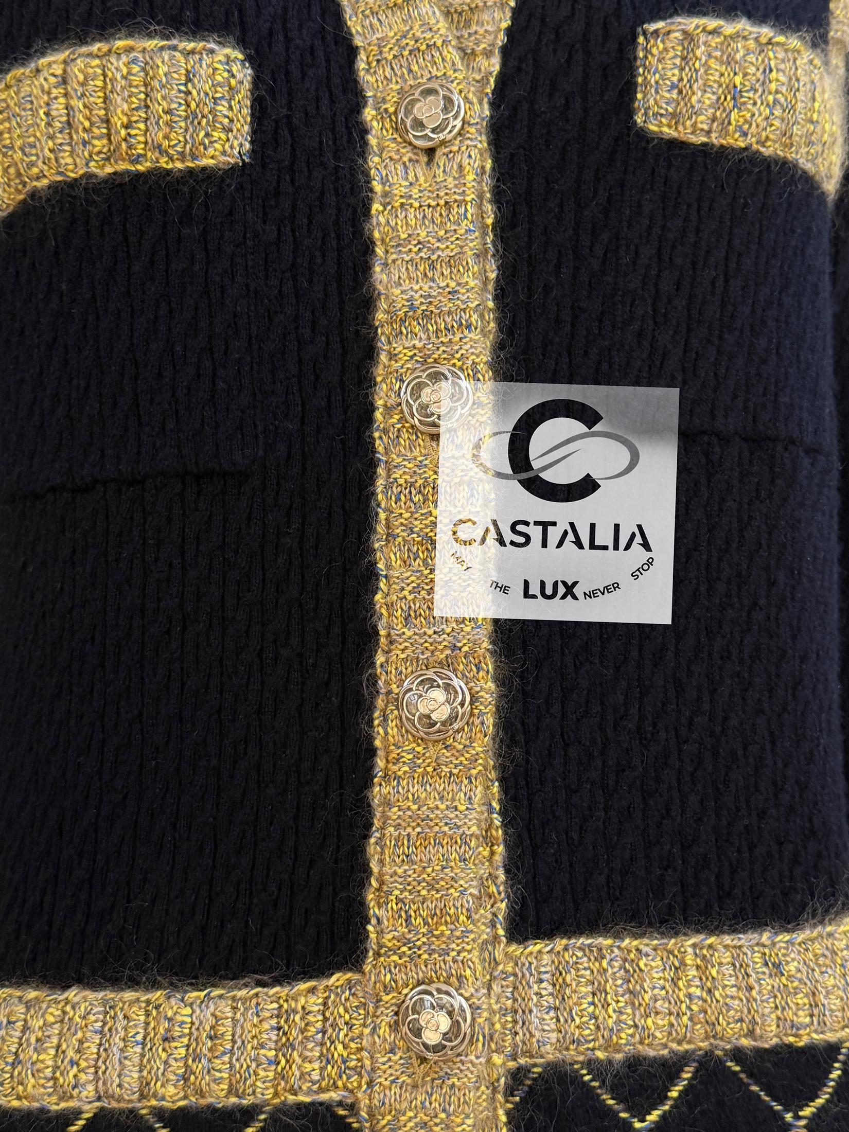 Chanel 8K$ New Coco Brasserie Runway Jacket Dress 38 FR For Sale 10