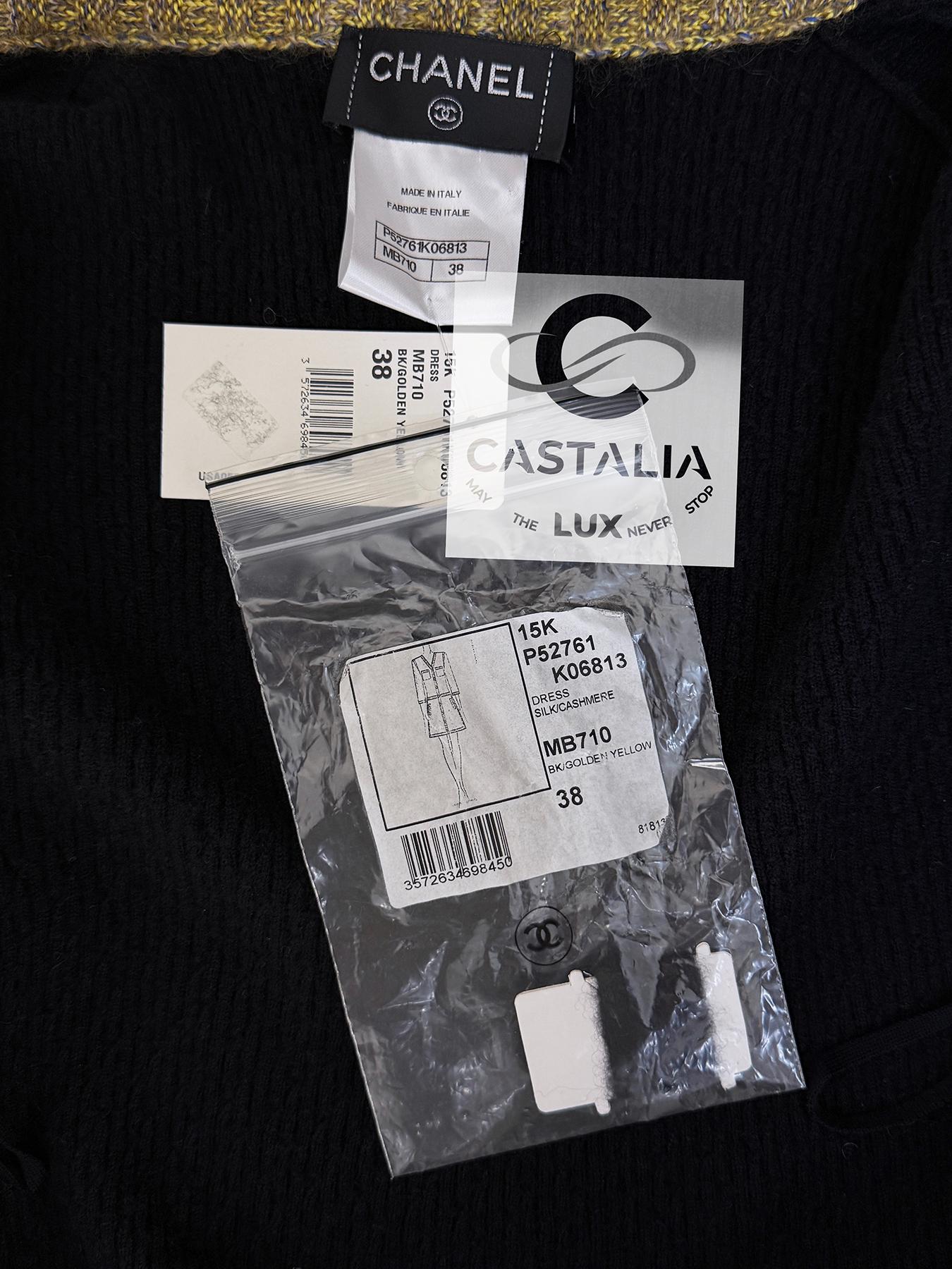 Chanel 8K$ New Coco Brasserie Runway Jacket Dress 38 FR For Sale 3