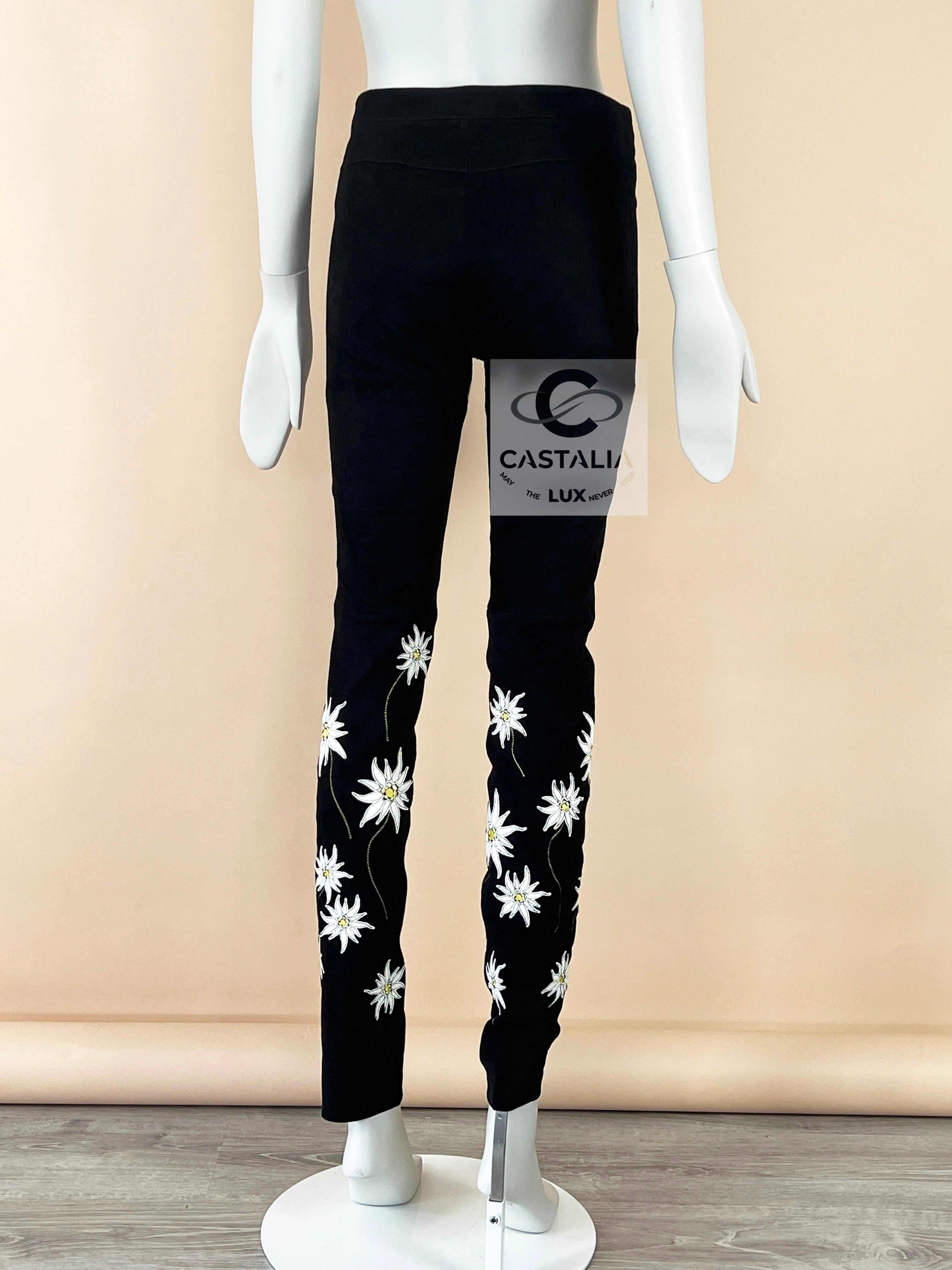 Chanel 8K$ Nuovi Pantaloni Couture Stile Gisele Bundchen 36 FR in vendita 6
