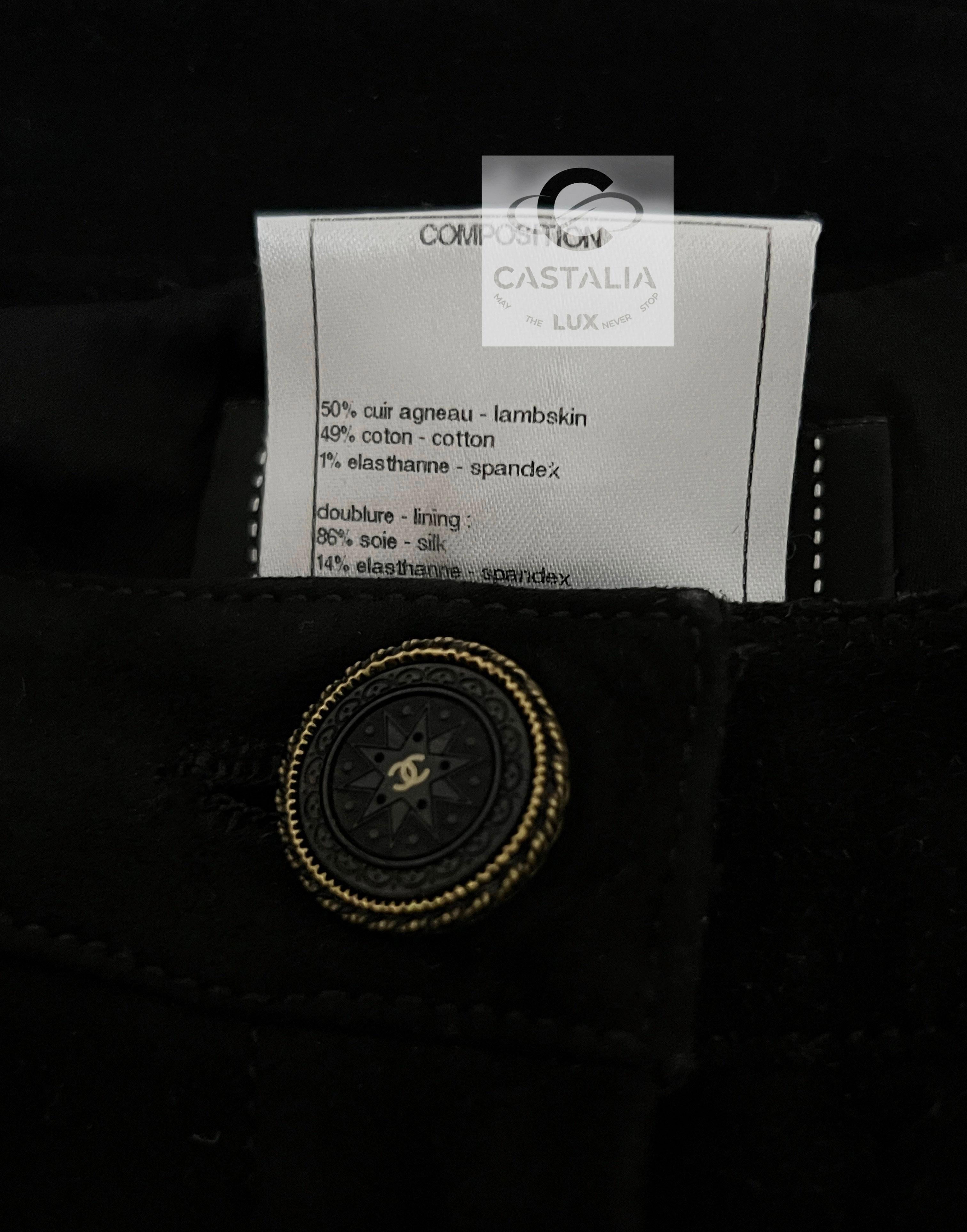 Chanel 8K$ Nuovi Pantaloni Couture Stile Gisele Bundchen 36 FR in vendita 9