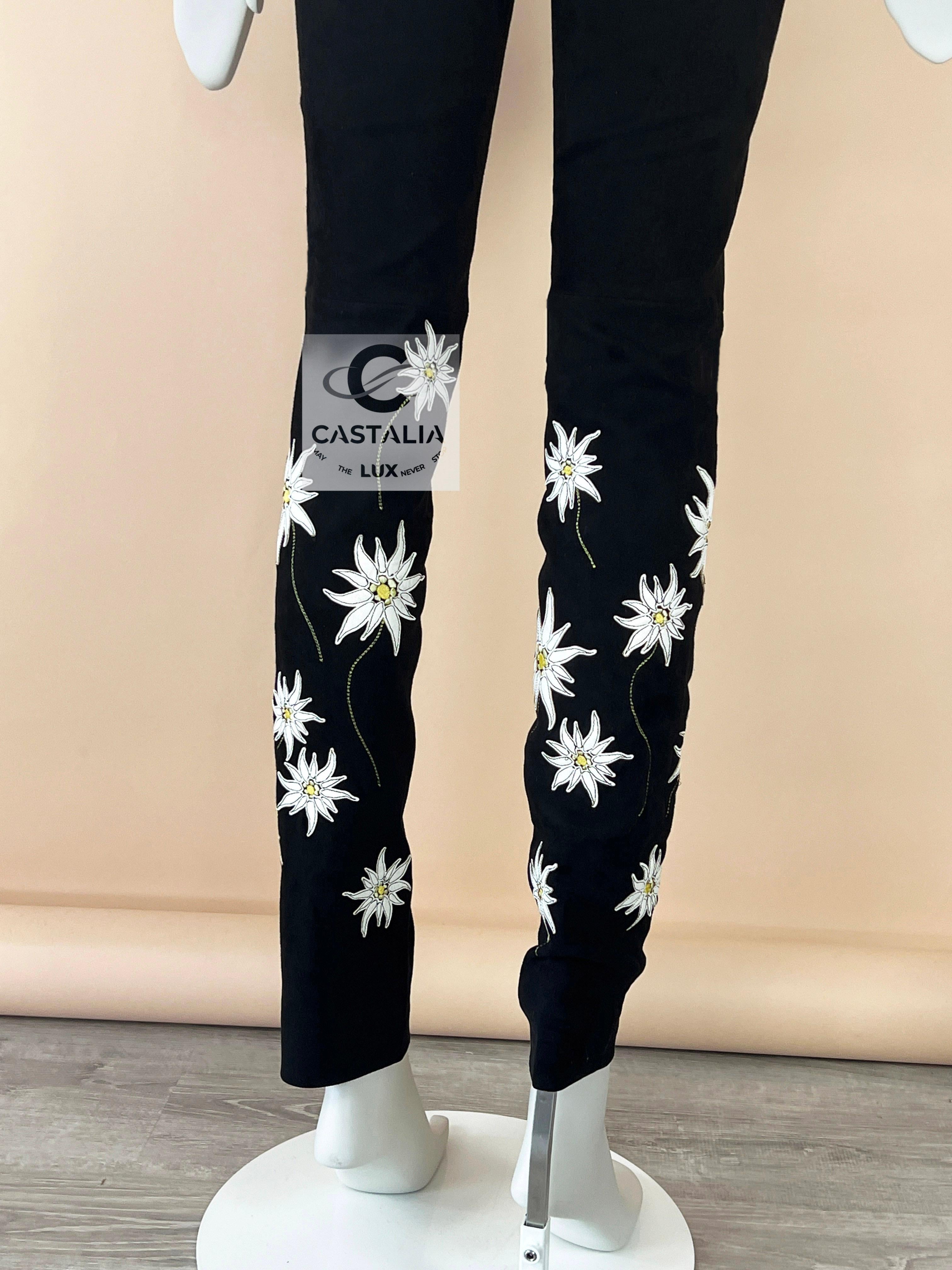 Chanel 8K$ Nuovi Pantaloni Couture Stile Gisele Bundchen 36 FR in vendita 3
