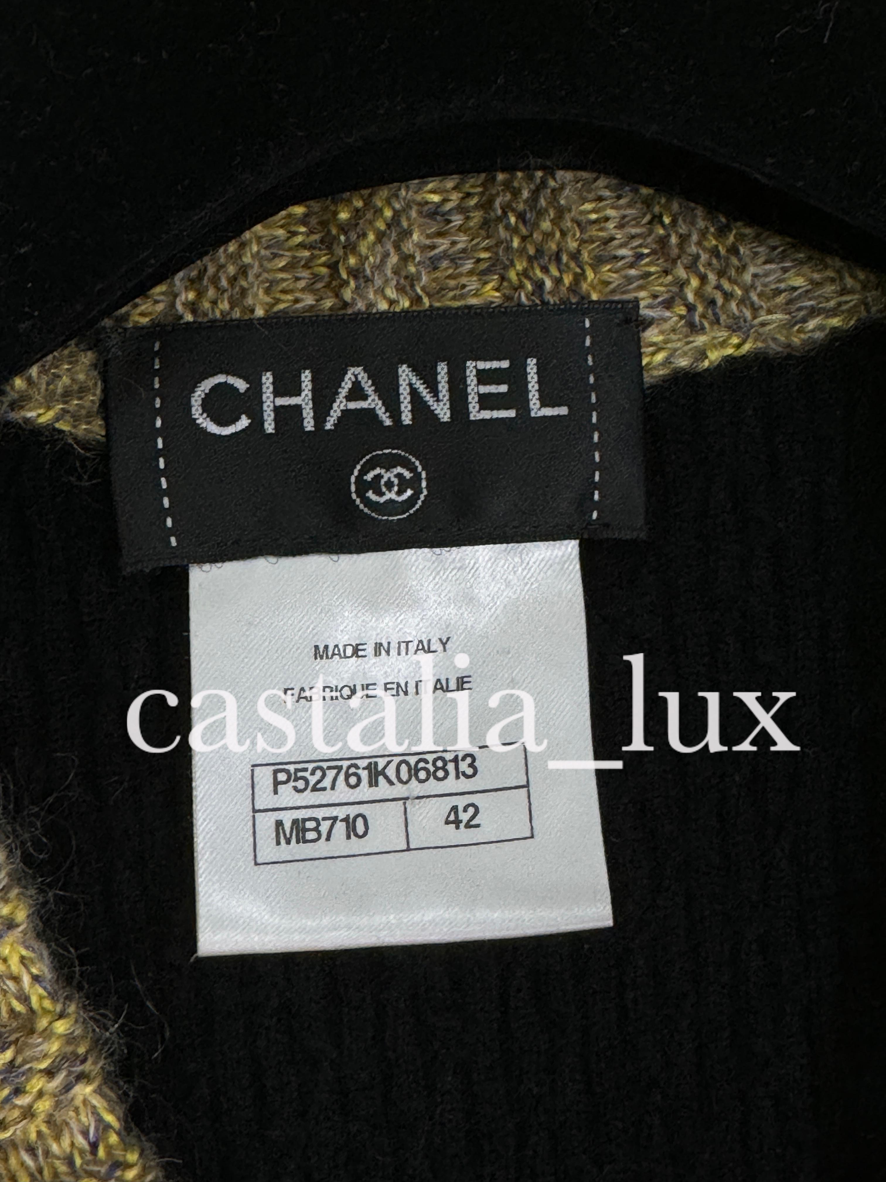 Chanel 8K$ New Iconic Coco Brasserie Quilted Jacket Dress For Sale 15