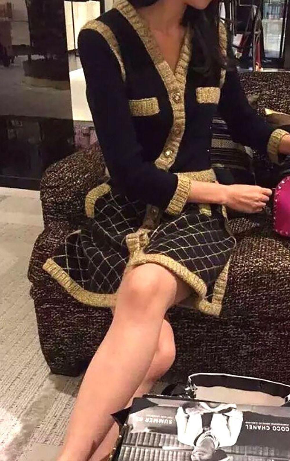 Chanel 8K$ New Iconic Coco Brasserie Quilted Jacket Dress For Sale 4