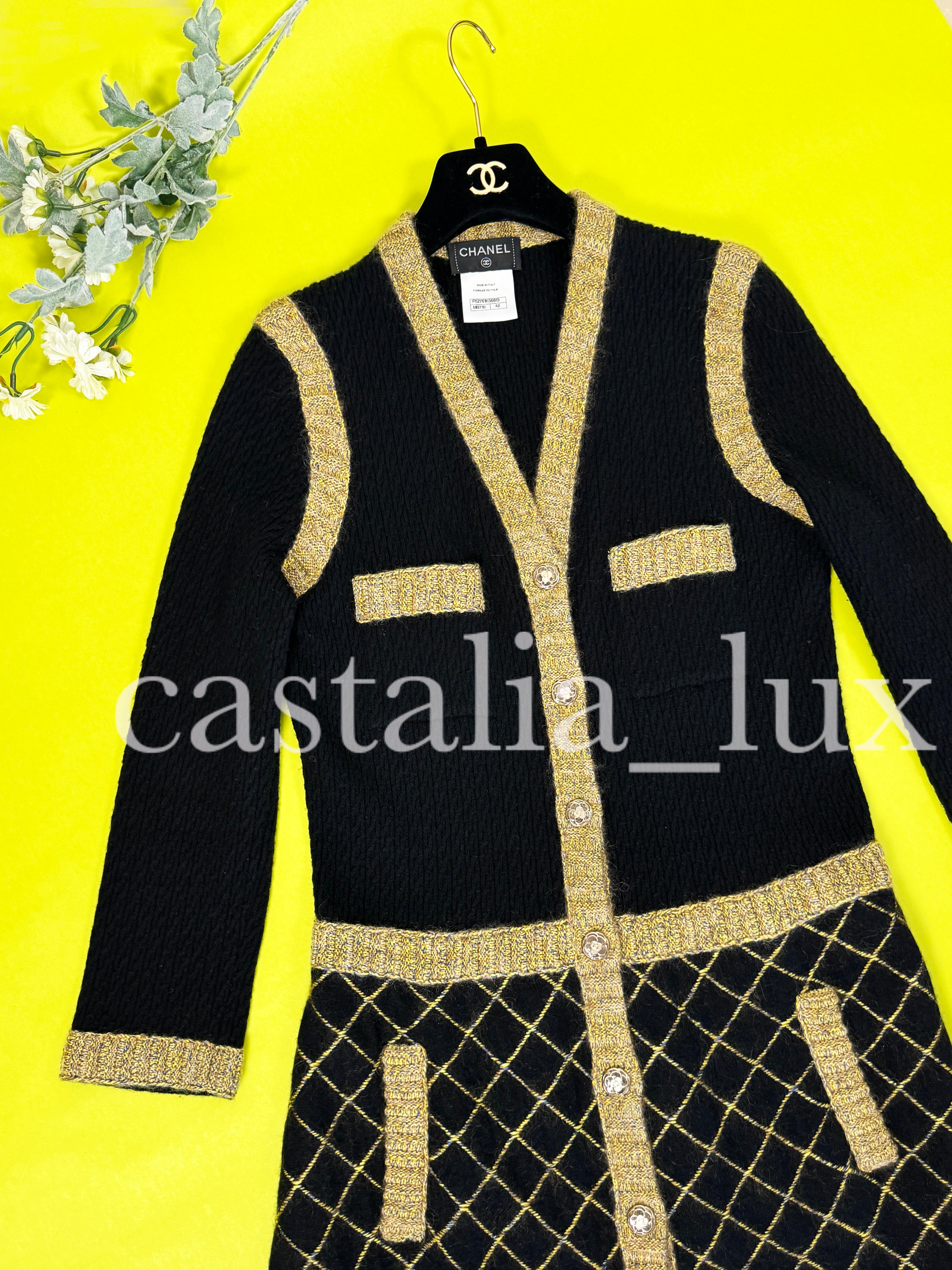 Chanel 8K$ Nuevo Vestido Chaqueta Acolchada Icónica Coco Chanel 5