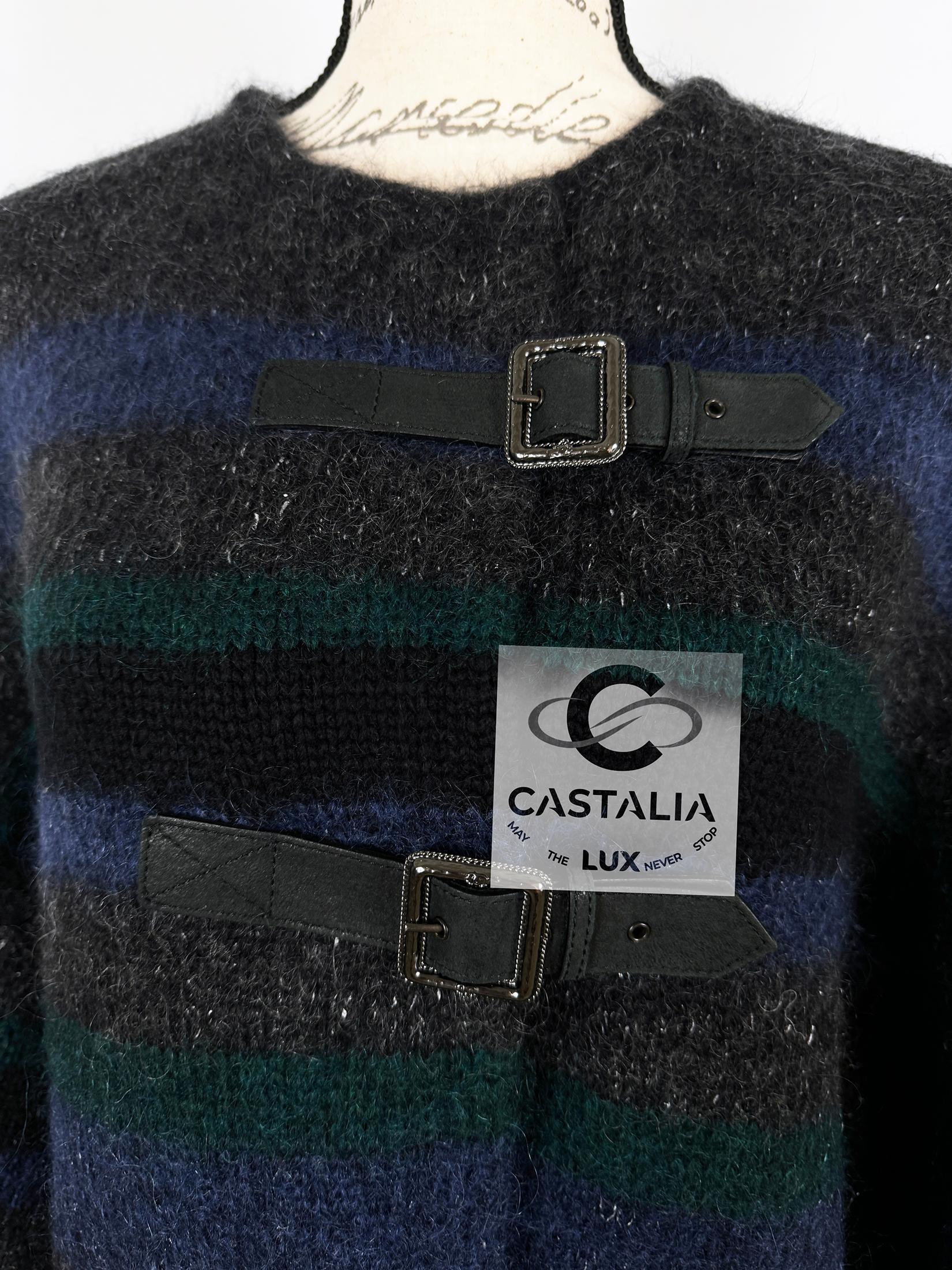 Chanel 8K$ New Paris / Edinburgh Runway Cashmere Coat 42 FR For Sale 8