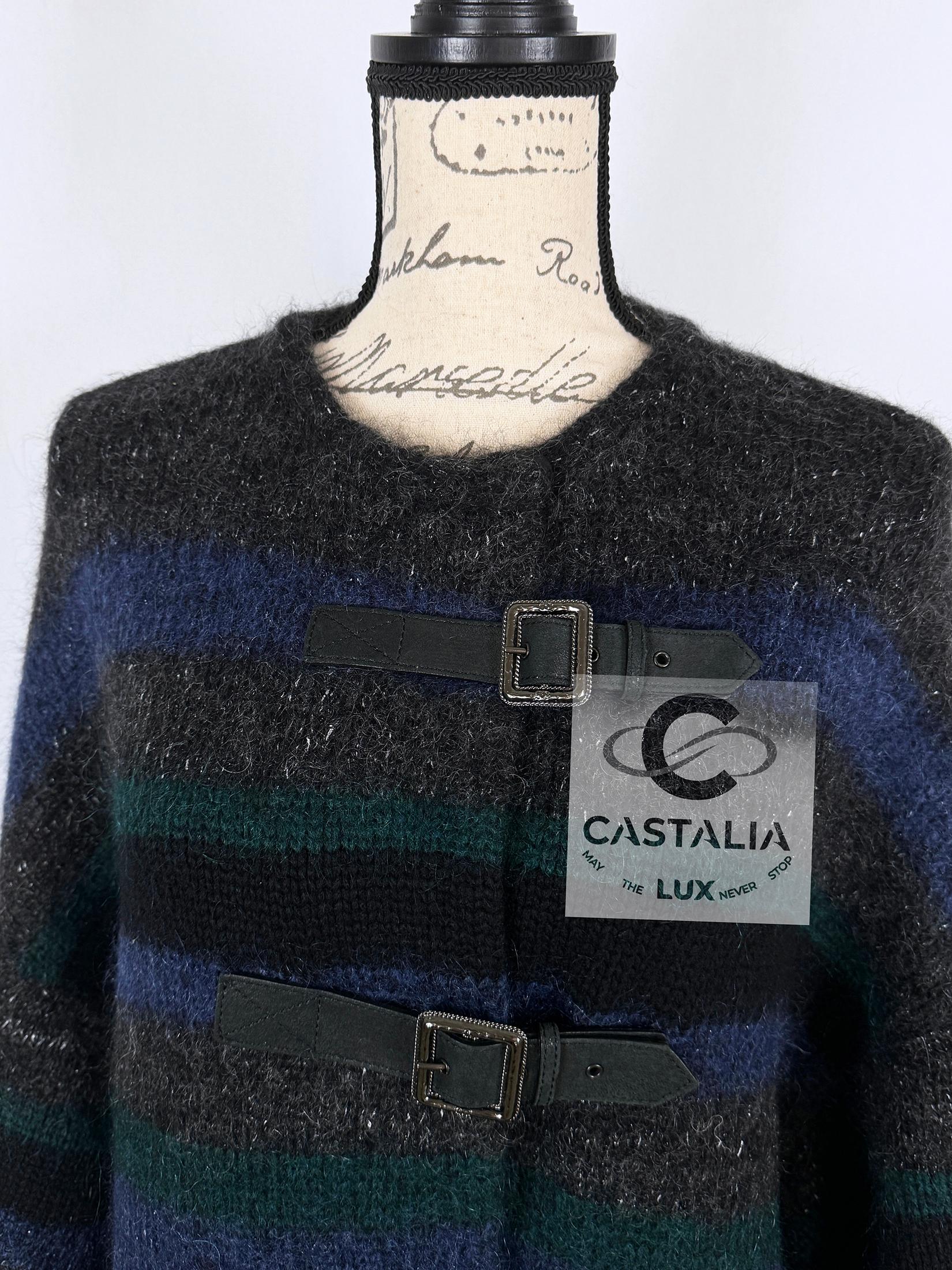 Chanel 8K$ New Paris / Edinburgh Runway Cashmere Coat 42 FR For Sale 1