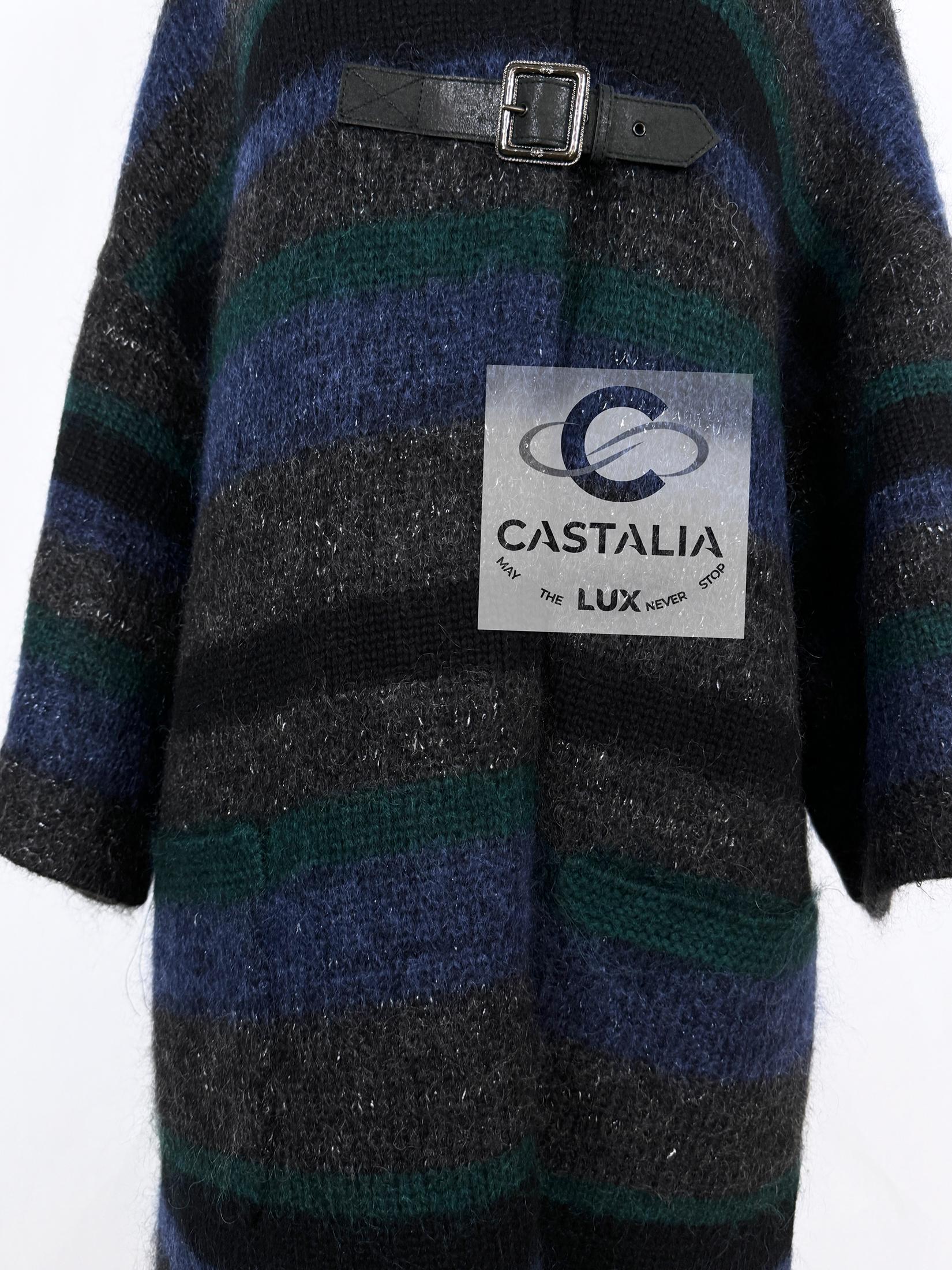 Chanel 8K$ New Paris / Edinburgh Runway Cashmere Coat 42 FR For Sale 3