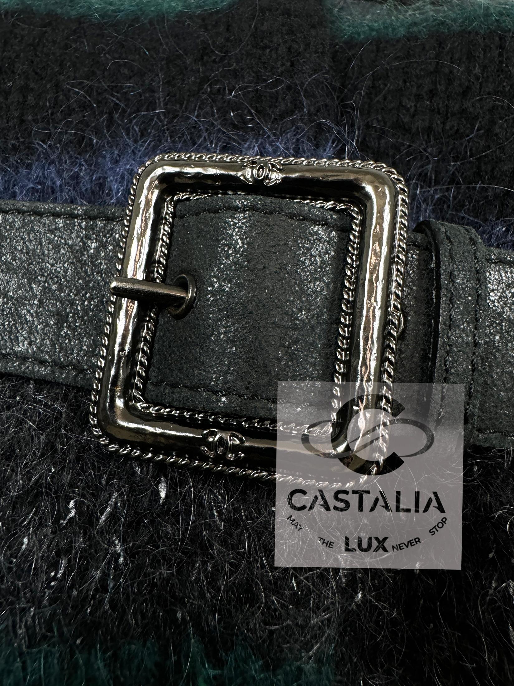 CHANEL 8K$ Nuevo París / Edinrbguh Abrigo relajado de cachemira 42 FR en venta 7