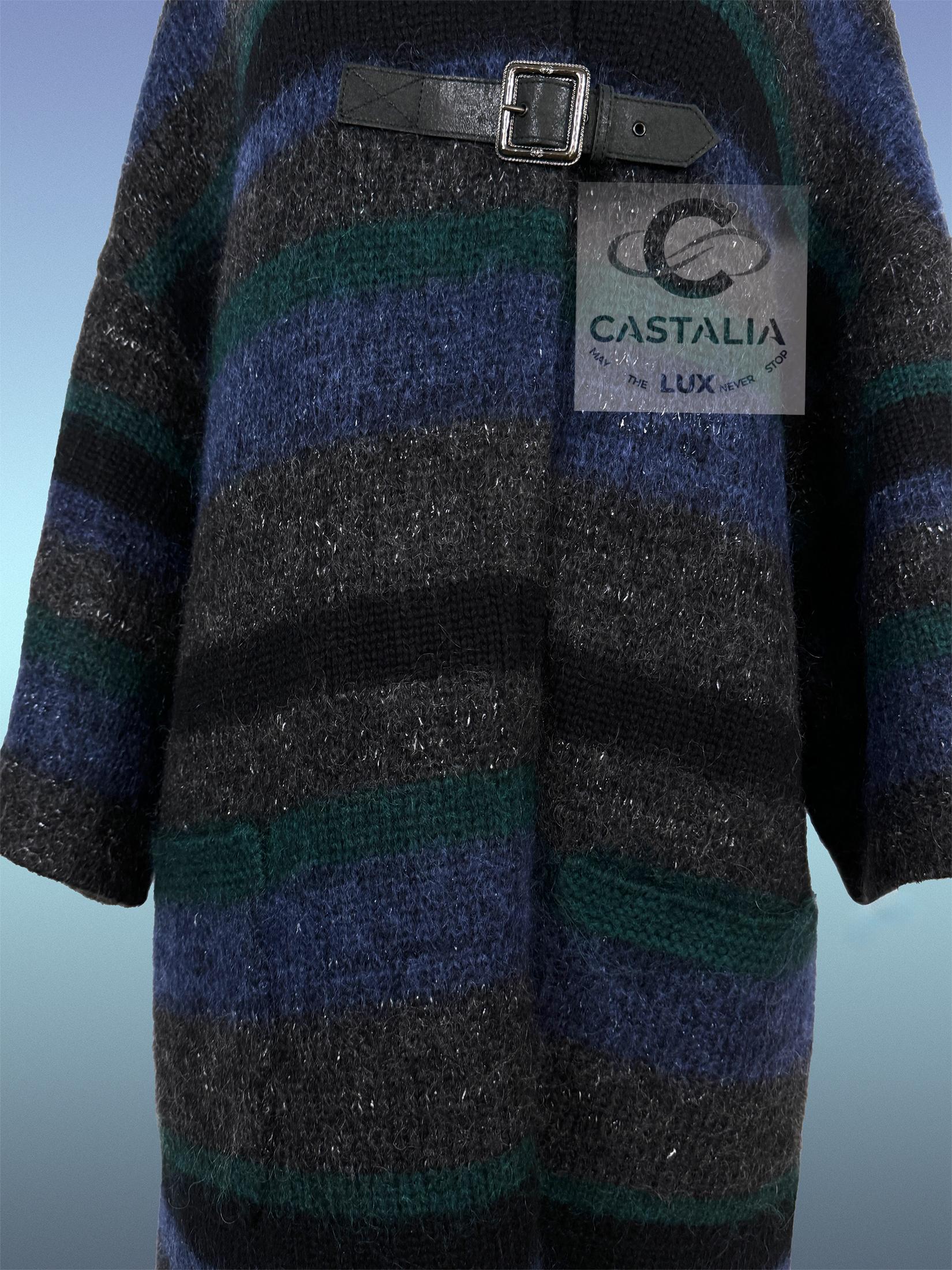 CHANEL 8K$ Nuevo París / Edinrbguh Abrigo relajado de cachemira 42 FR en venta 9