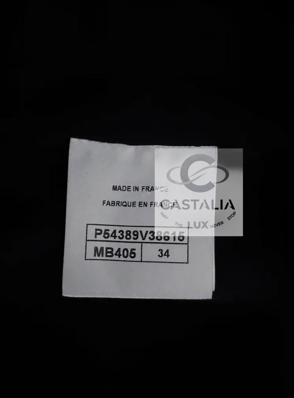 CHANEL 8K$ New Paris / Rom Tweed Kleid 36 FR im Angebot 11