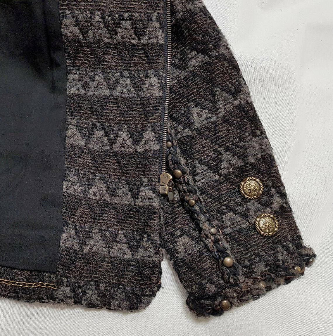 Chanel 8K$ Paris / Dallas CC Buttons Tweed Jacket 3