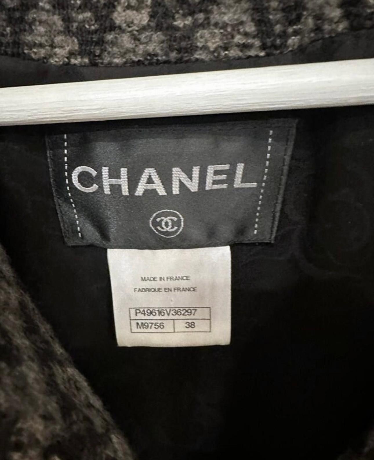 Veste Chanel Paris / Dallas CC boutons en tweed 8K$ 6