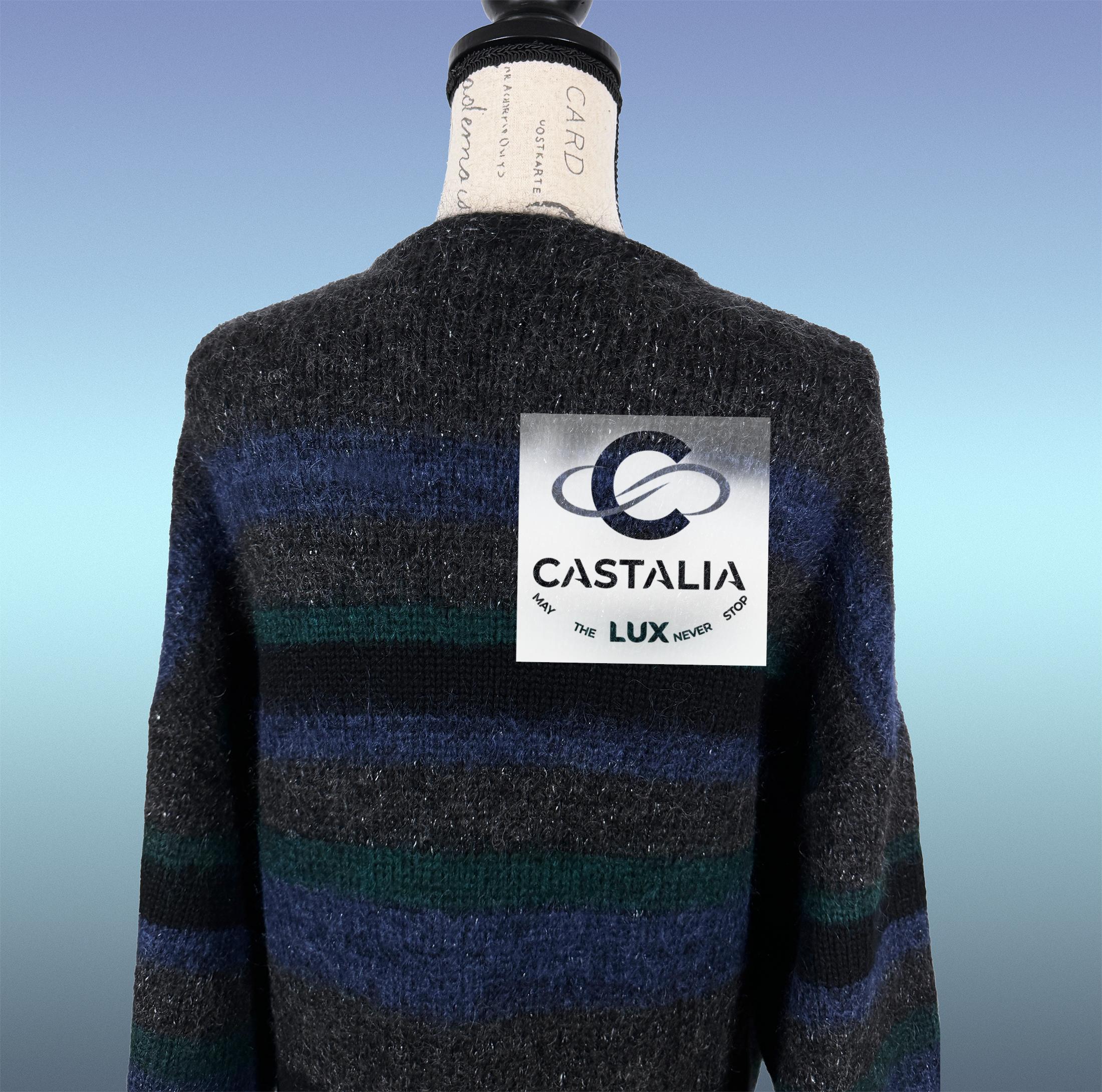 Chanel 8K$ Parigi / Edinrbguh Cappotto in cashmere rilassato 42 FR in vendita 8
