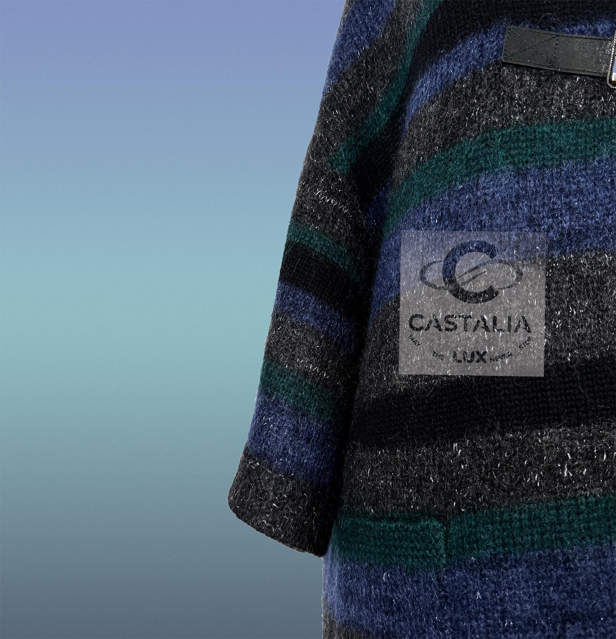 CHANEL 8K$ Paris / Edinrbguh Relaxed Cashmere Coat 42 FR For Sale 10