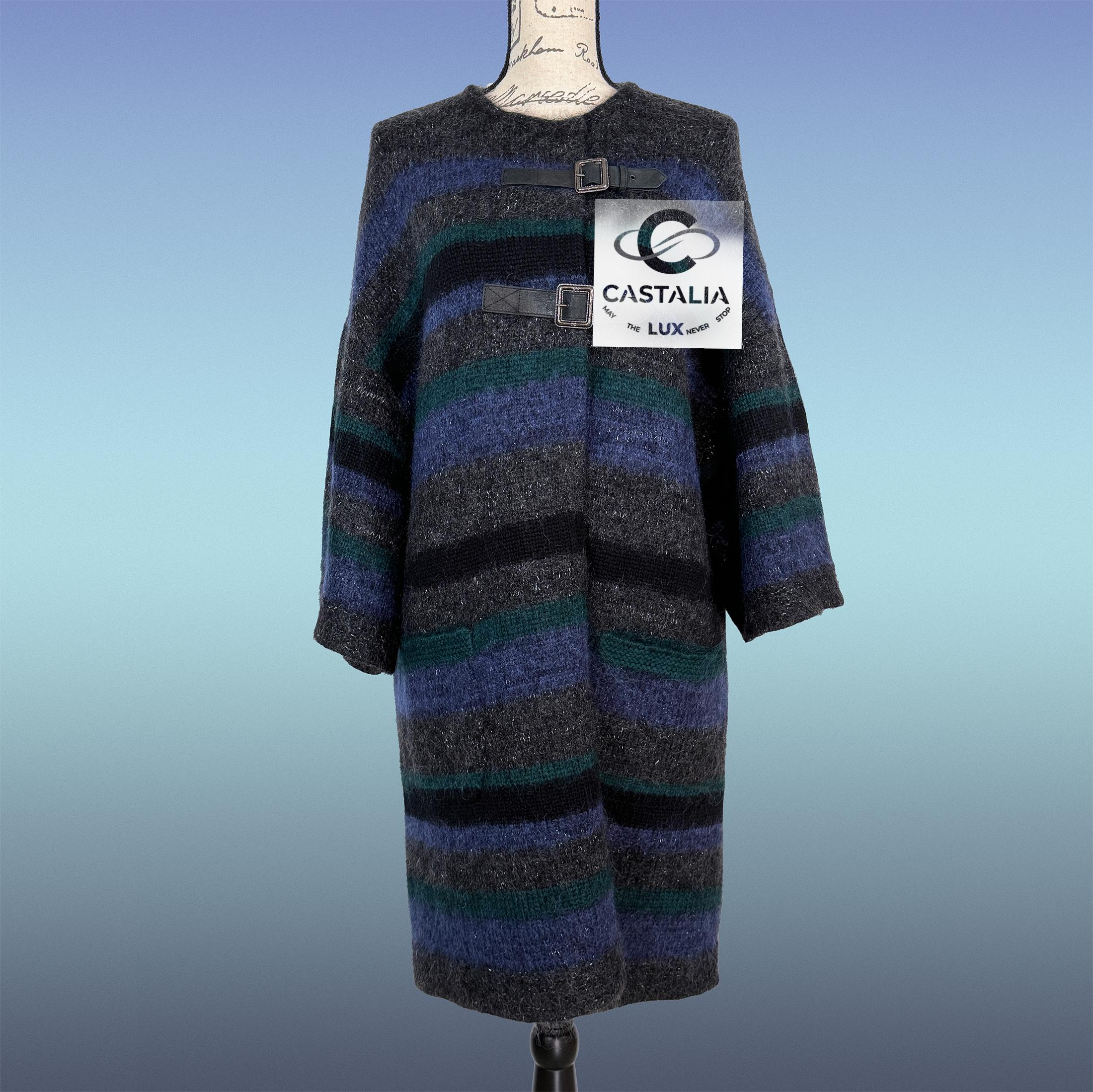 da uomo o donna Chanel 8K$ Parigi / Edinrbguh Cappotto in cashmere rilassato 42 FR in vendita