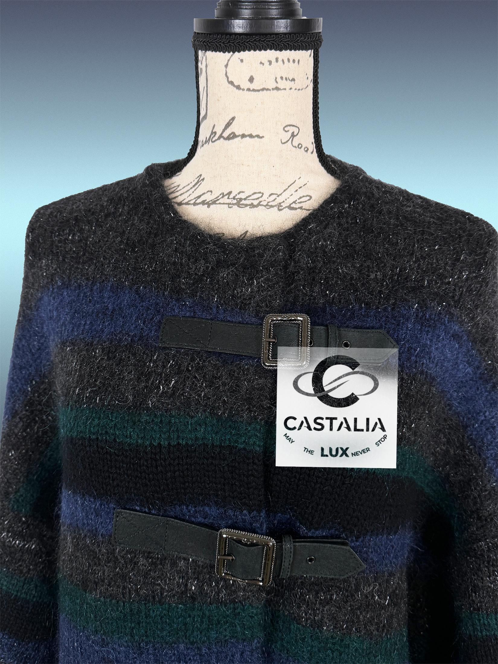 Chanel 8K$ Parigi / Edinrbguh Cappotto in cashmere rilassato 42 FR in vendita 3