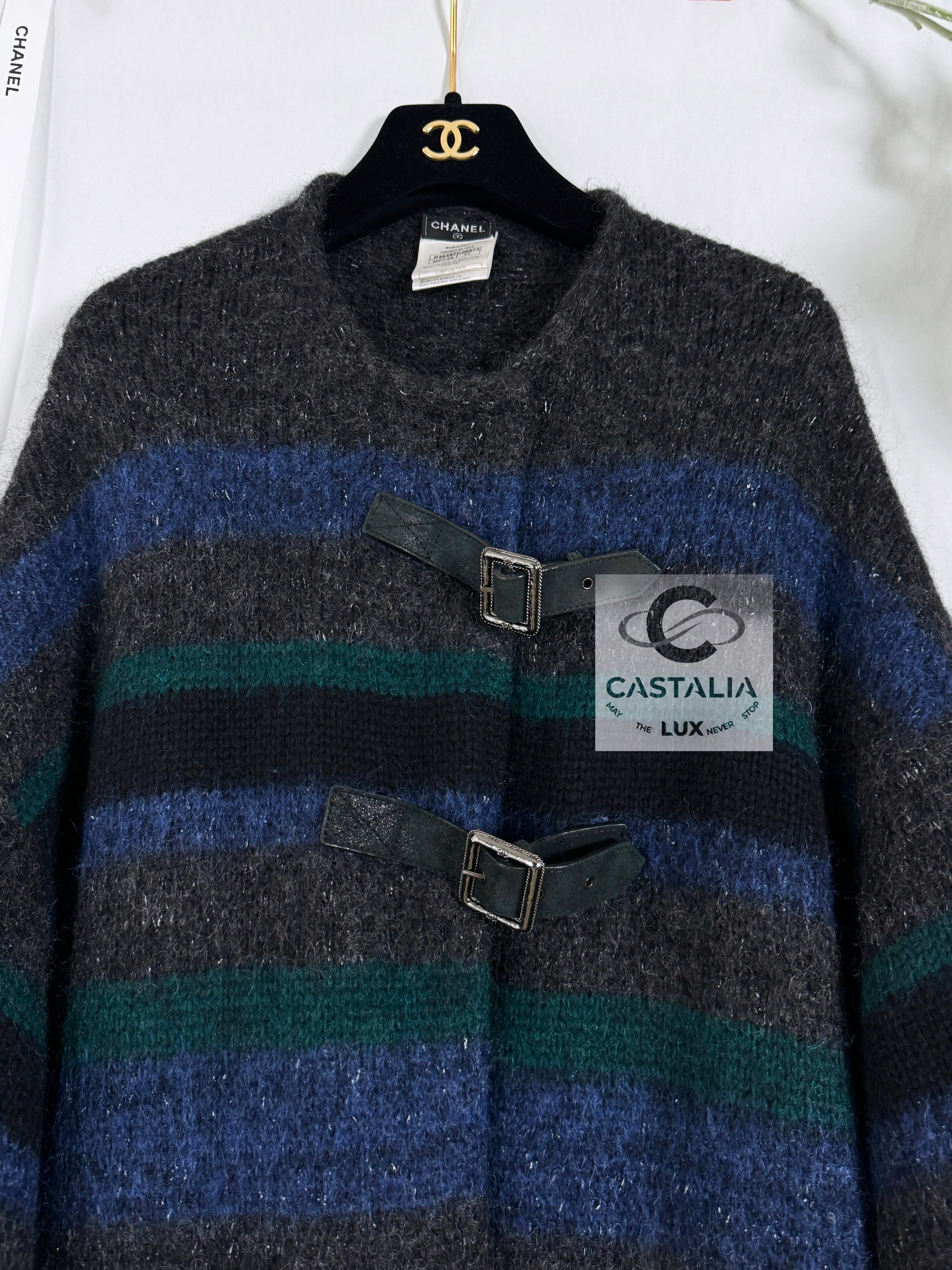 Women's or Men's Chanel 8K$ Runway Cashmere Coat 38 FR