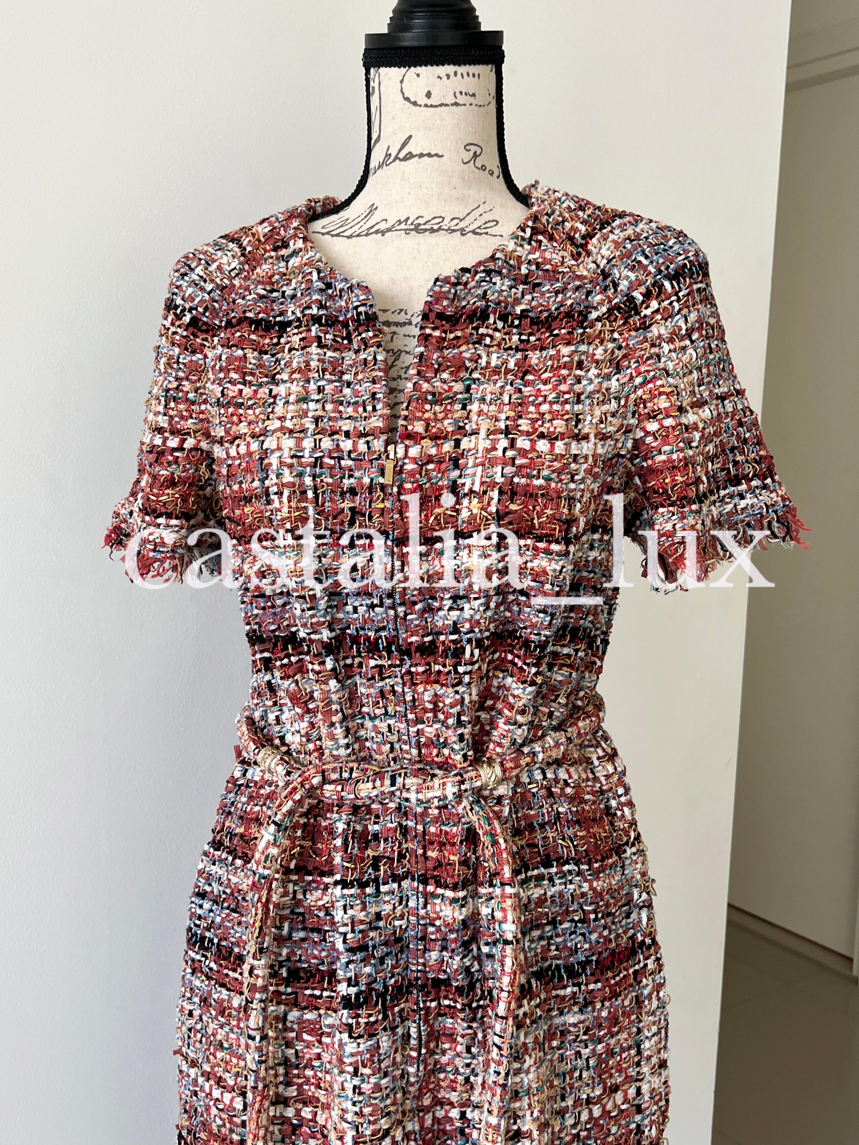 Women's or Men's Chanel 8K$ Runway Lesage Tweed Dress