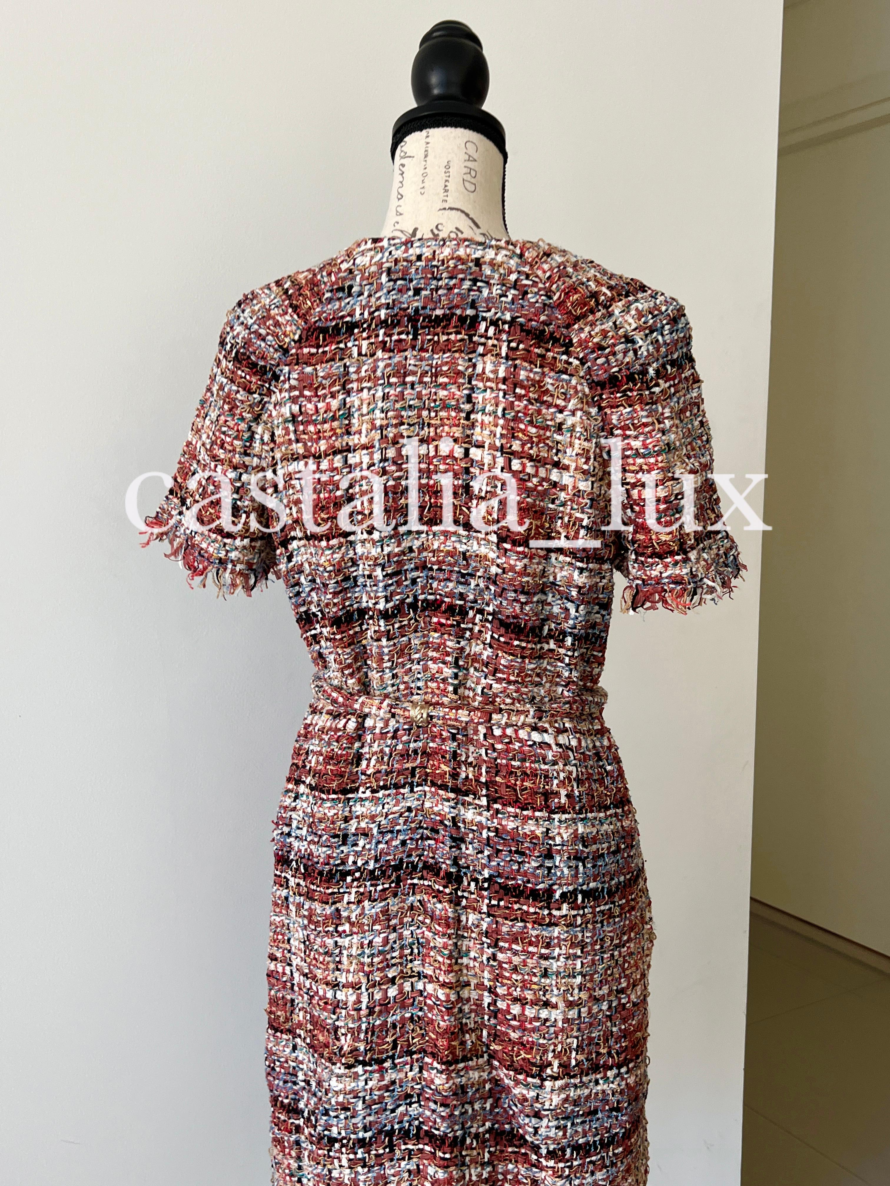 Chanel 8K$ Runway Lesage Tweed Dress 5