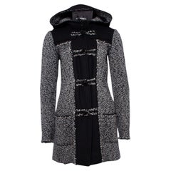 Chanel 8K$ Laufsteg Tweed Parka aus Tweed mit CC Duffle Closures