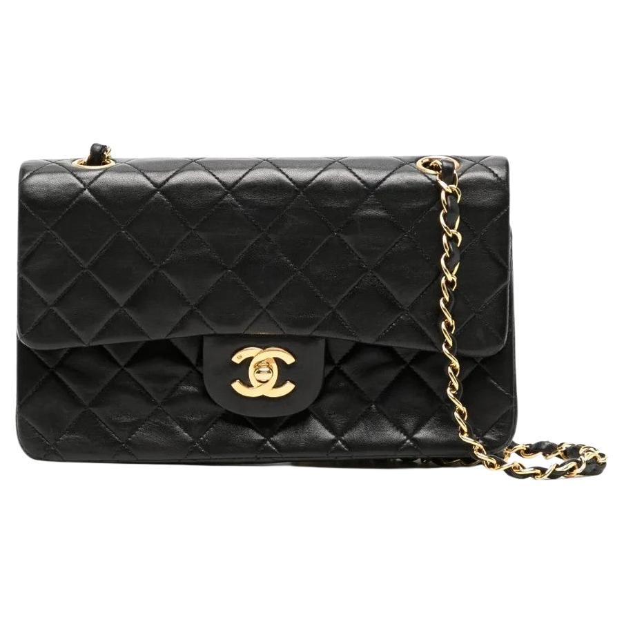 Chanel 9 Inch Small Double Flap Bag  For Sale