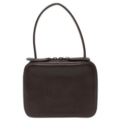 Vintage Chanel 90s Brown CC Box Bag